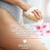 BrushLee Natürliche Borsten für Anti-Cellulite-Massage, Peeling, Tonen