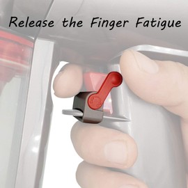 REEYEAR Power Button On/Off Control Clamp Compatible with Dyson V6 V8 V7 V10 V11 V15Absolute/Motorhead Vacuum Cleaner, Dyson Trigger Lock, Free Your Gripping Fingers,2 Pack