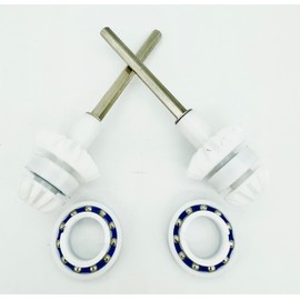 Bamkyait Replacement MX8 MX6 Elite Pool Cleaner Engine and Wheel Bearing R0527000 for Zodiac MX8 MX6 and MX8 Elite MX6 Elite Pool Cleaners (Pack of 2).