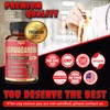 90 Capsules - Ashwagandha Supplement Capsules - Ginger Root, Turmeric,
