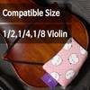 MUSEECS Premium Chinrest Cover for Violin Lesson Child Guarneri Model