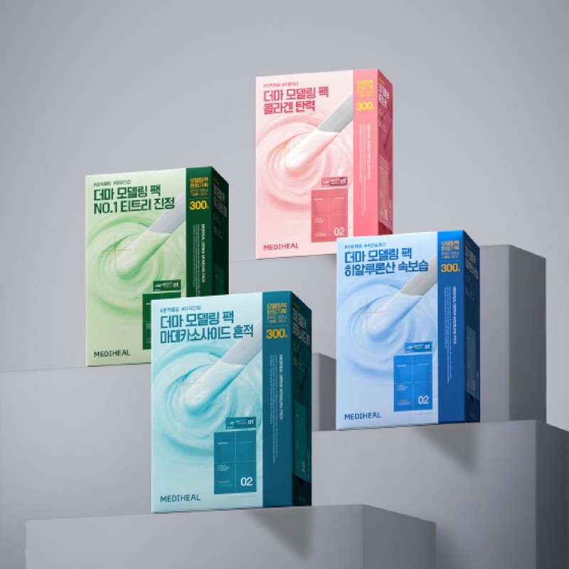 Mediheal Derma Modeling Pack Large Set, 10 times, Collagen, 300g,