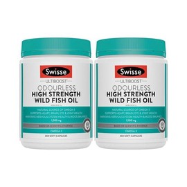 proxy Swisse Odorless Highly Concentrated Fish Oil 1500mg 200 Capsules 2 Packs / Swisse 스위스 무취 고농축 피쉬오일 1500mg 200캡슐 2팩