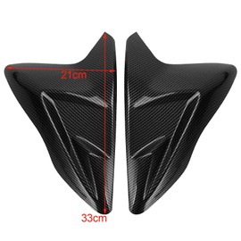 Topteng Motorcycle Gas Tank Side Cover Gas Tank Side Fairing Fit for Suzu-ki GSXR 600 750 2011-2019, Carbon