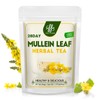 iMATCHME 100% Natural Mullein Leaf Herbal Tea For Lung Cleansing Relief Cough Metabolism