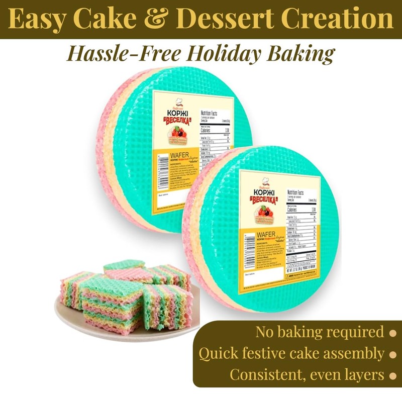 Delikat Wafer Layers Tort Variety Holiday Pack 90g each-Cocao and