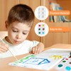 IVANY 10pcs Paint Mixing Palette Tray,Paint Tray Palettes,Plastic Rectangular with