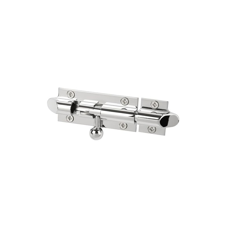 HANDLEZONE® Bell Shaped Premium Sliding Door Bolt, Sturdy Lock Barrel