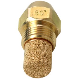 BUTITNOW New 65 80b Oil Burner Nozzle, .65gph-80B Hollow, Oil Nozzle, for Oil Boilers and Oil Furnaces, fine filter A HOLLOW Spray