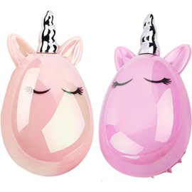 2pack mini Travel Portable Comb,Anti-static Soft women/girl Comb,Pocket Brush Hair Wet Or Dry Hair comb (Pink;Purple, 2 PCS)