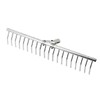 Rekord Lawn Rake (Aluminium) 20 Prongs - Width: 61.5 cm