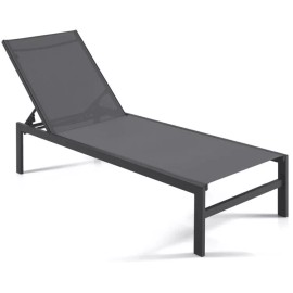 Costway Patio Outdoor Chaise Lounge Chairs Reclining Beach w/Rustproof Aluminium Frame