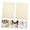 OHPHCALL 2Pcs Natural Linen Bread Proofing Cloth Baking Towels for