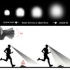 Tactical LED Headlamp Flashlight Waterproof Zoomable Headlight 3 Colors Exchange