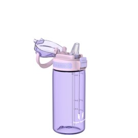 Super Sparrow Water Bottle - 17 Oz - TouchSip Straw Water Bottle - Non-Toxic BPA Free - Tritan Drink Bottle - For Work, Gym, Travel, Sports School - Lightweight & Sustainable