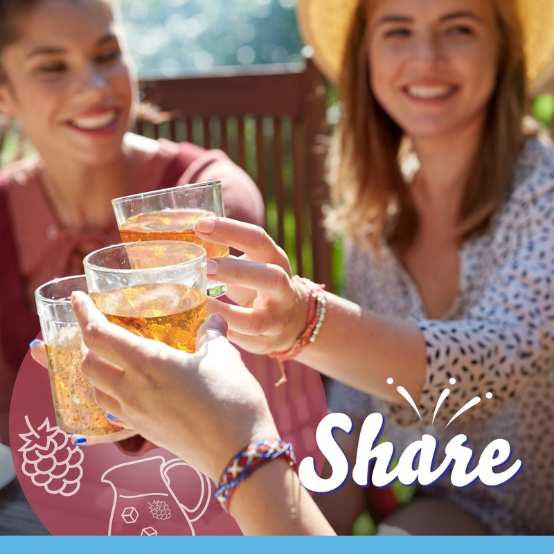 Crystal Light Raspberry Green Tea Naturally Flavored Powdered Drink Mix,