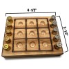 2nd Shot Round Tic Tac Toe Bullet Casing Board, Man