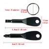 2Pcs Multitool Screwdriver Set, Wallet Credit Card Multitool Card Portable