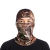 Integrated Fleece-Lined Motorcycle Ski Winter Balaclava with Plush Lining - LF3665, One Size Size Ruin Gray 10ea
