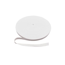 LuceLuce Twill Tape, Cotton Ribbon, Crafts, Cotton Ribbon Tape, Cotton Tape, Cotton Twill Tape, Width 0.4 inches (1 cm) x Length 17.7 ft (45 m)