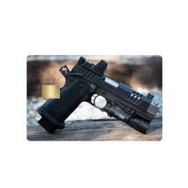 DONQNT Designs 2 Premium Print Staccato XC Bank Card Vinyl Skin Small Chip