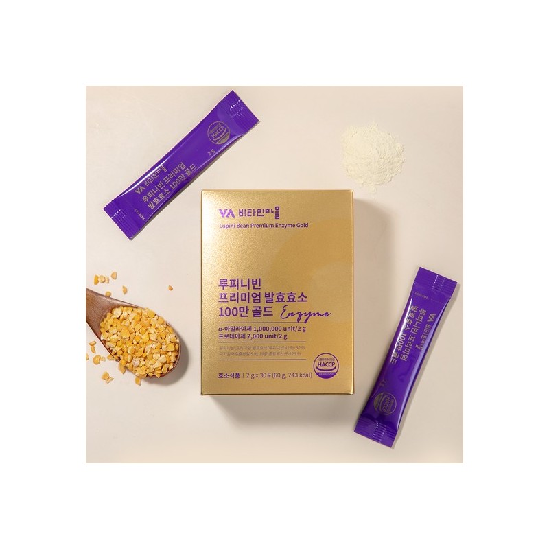 Vitamin Village Ruffini Bean Premium Fermented Enzyme 1 Million Gold