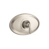Kohler K-TS21946-BN Remodel Rite-Temp Valve Trim, Vibrant Brushed Nickel