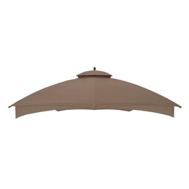 Garden Winds Replacement Canopy for Lowe's Dome 10 x 12 Gazebo Replacement Canopy - Riplock 350 - Nutmeg - WILL NOT FIT MODEL GF-12S004B-1