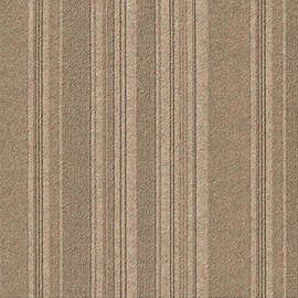 Peel and Stick First Impressions Barcode Rib Taupe 24 in. x 24 in. Commercial Carpet Tile (15 Tiles/Case)