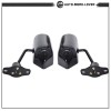 Silscvtt Side Rearview Wing Mirrors F1 Retro Style Racing Universal