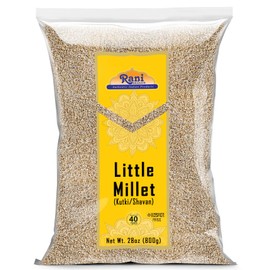 Rani Little Millet (Panicum Sumatrense) Whole Ancient Grain Seeds 28oz (800g) ~ All Natural | Gluten Friendly | NON-GMO | Kosher | Vegan | Indian Origin | Kutki/Shavan/Saamai/Sama Kannada