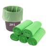 Biodegradable Bin Liners Bags 100 pcs, 20L/ 4-6 Gallon Biodegradable