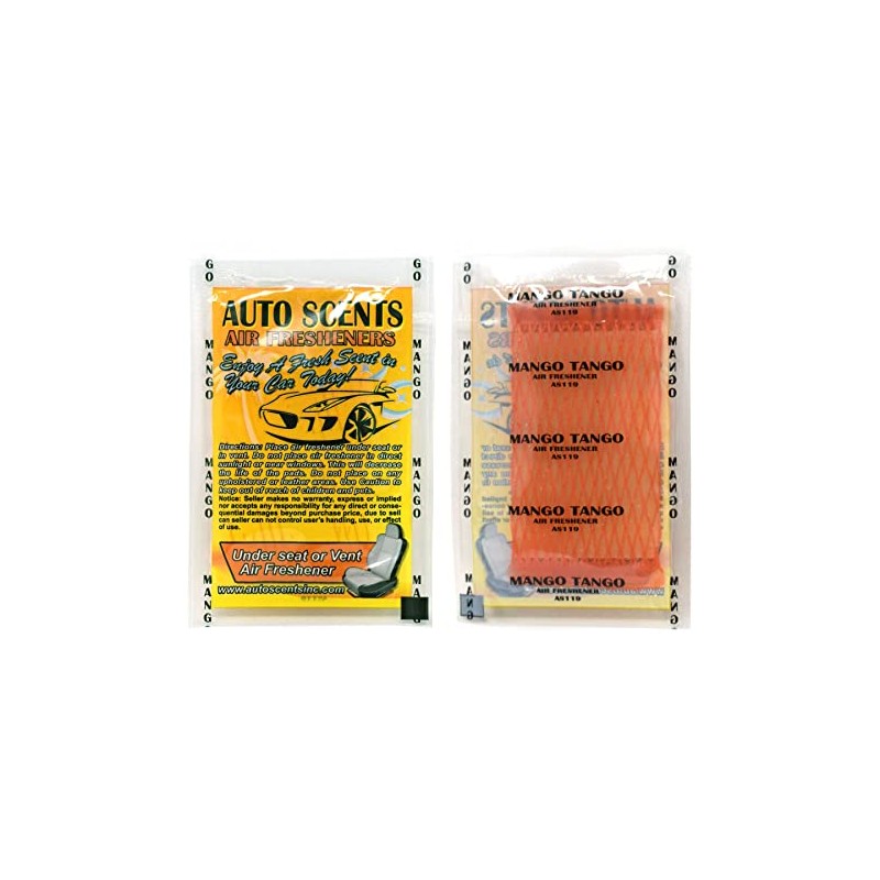 Individually Wrapped - Professional Car Air Freshener Pads - Remove