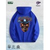 Cosmic Skull Graphic Hoodie 100% Cotton US Warehouse 7 ColorsColor: