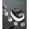 Gugxiom Mouse Mover, Non-Detectable, Silent USB Mouse Wobble Breathing, Plug