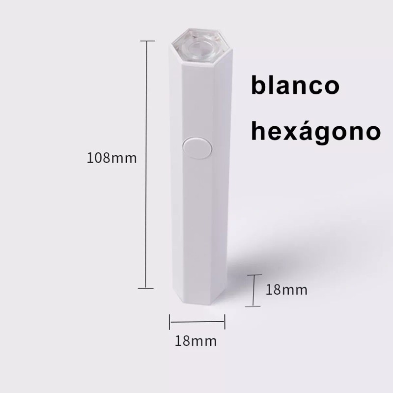 UV Lampara Uñas Led Uv Profesional Mini Secador De Portátil