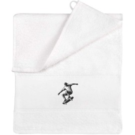 Azeeda 'Skateboard Champion' Flannel/Guest Towel (TL00066110)