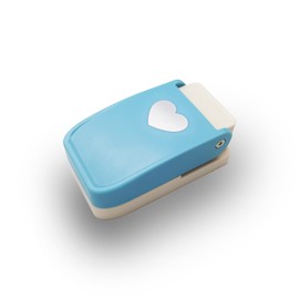 VSREI Heart Punch, Super Heavy Paper Punch, Extra Strong Motif Hole Stanzer for Paper up to 500 g/m², Cut out Heart dimensions: 2.5 x 2.2 cm