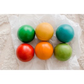 QToys USA 48 mm Wooden Balls set of 6