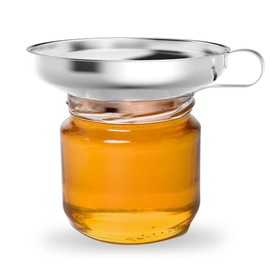 Pack of 2 Stainless Steel Funnel for Jam Jars for Transferring Spices, Liquids, Powder, Beans and Jam