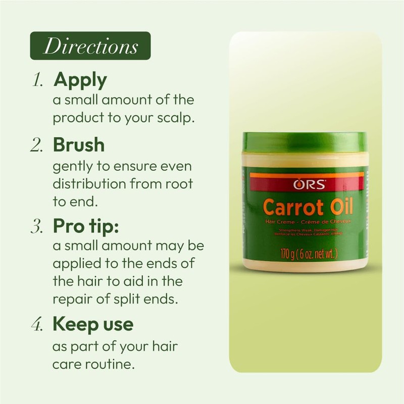 ORS Carrot Oil Hair Cream for Weak & Damage Hair