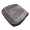 Zieichy Gray Driver Passenger Side Bottom Replacement Cloth Seat Cover