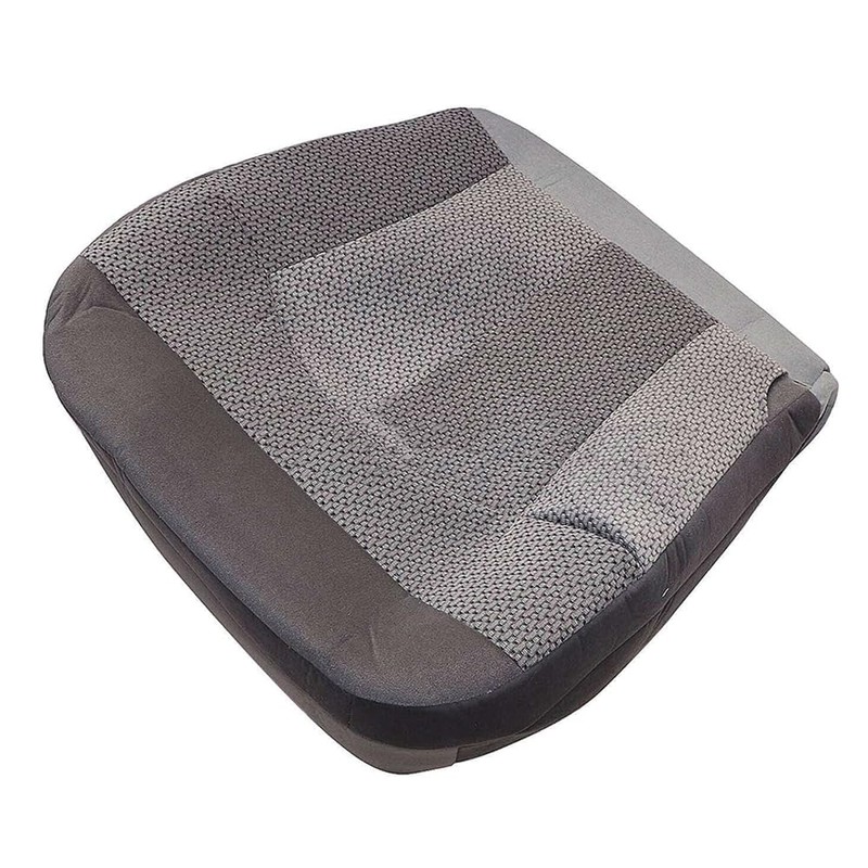 Zieichy Gray Driver Passenger Side Bottom Replacement Cloth Seat Cover