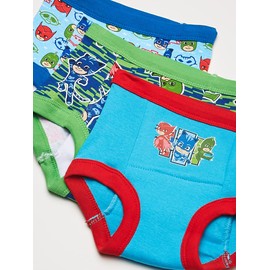 PJ Masks Boys' Toddler 3-Pack Training Pants, PJ Marina Sky/Multi, 3T