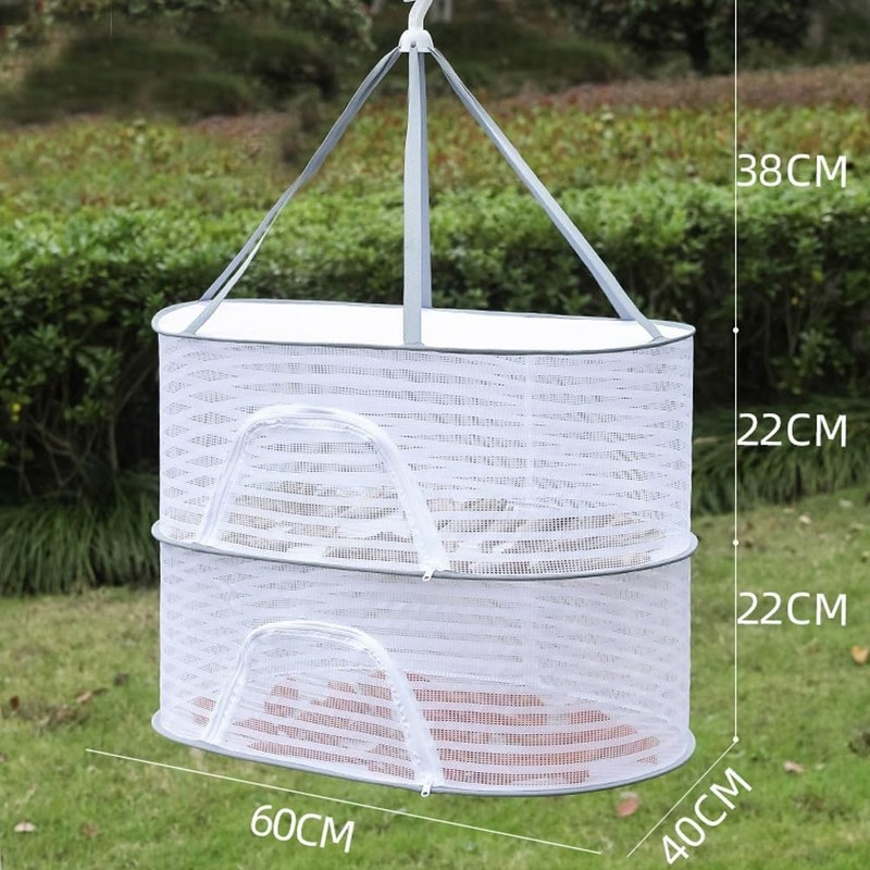 String Drying Net, Hoshiami Net, Foldable, Large Capacity, Hanging Dry