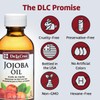 De La Cruz Pure Jojoba Oil, Expeller-Pressed, Hexane-Free, Non-GMO, Bottled