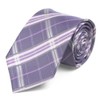 Spotlight Hosiery Groomsmen Men's Necktie,Light Purple Lavender White