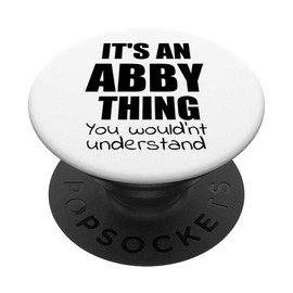 It's an ABBY Thing You Wouldn't Understand