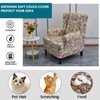 KRFOONN Wingback Chair Covers Slipcovers 2 Piece Stretch Wing Chair
