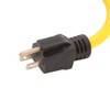 Nema 5-15P to L14-30R Power Adapter Cord, Household 15Amp to